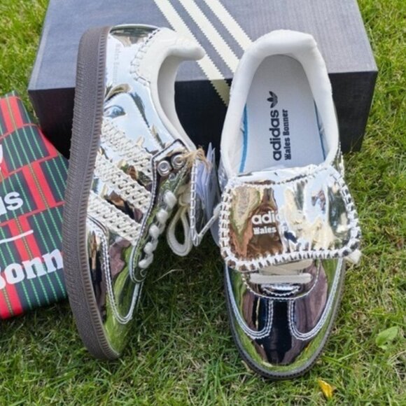 Adidas Samba Wales Bonner Silver sneakers - Picture 1 of 8